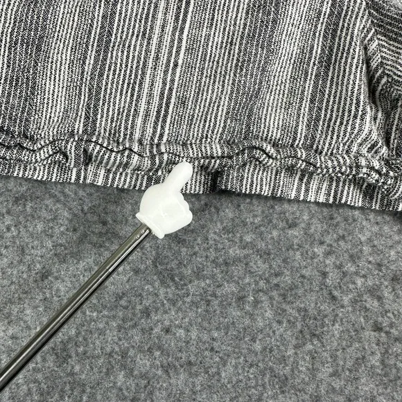 Kelly Renee Women's Striped Sleeveless Romper Drawstring Waist Pockets Casual - Picture 8 of 11